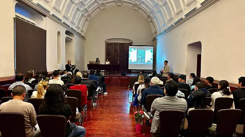 La sala Hermilo Novelo fue sede para este evento.